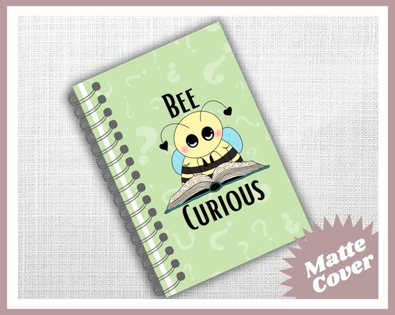 Bee Curious Coil Bound Notebook