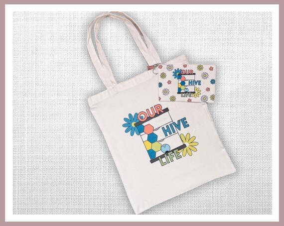 Our Hive Life Tote Bag Set