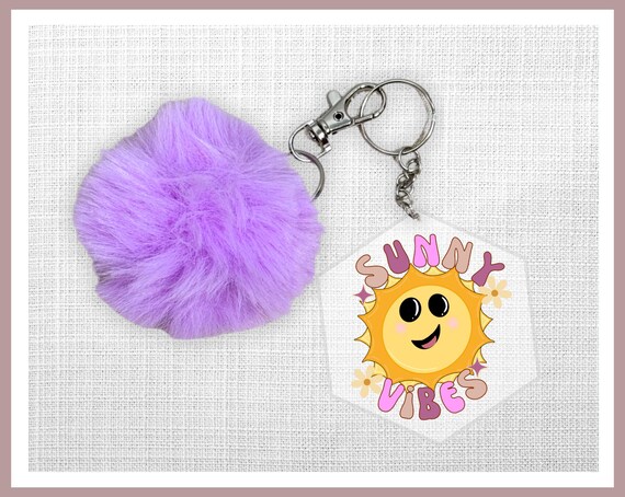 Bill the Bee Mascot Acrylic Keychain Set