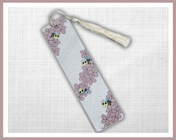 Bill the Bee Mascot Metal Bookmark