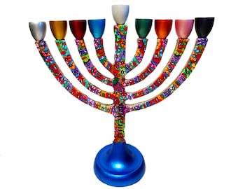 Hanukkah Menorah, Jewish Hanukkah Lamp, Hanukkah Decor