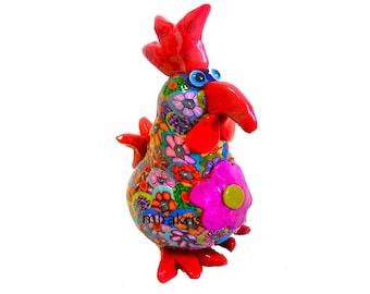 Chicken Sculpture, Chicken Figure, Chicken Decor, Collectible Chicken, Chicken Decoration, Chicken Art, Chicken, Chicken Figurine