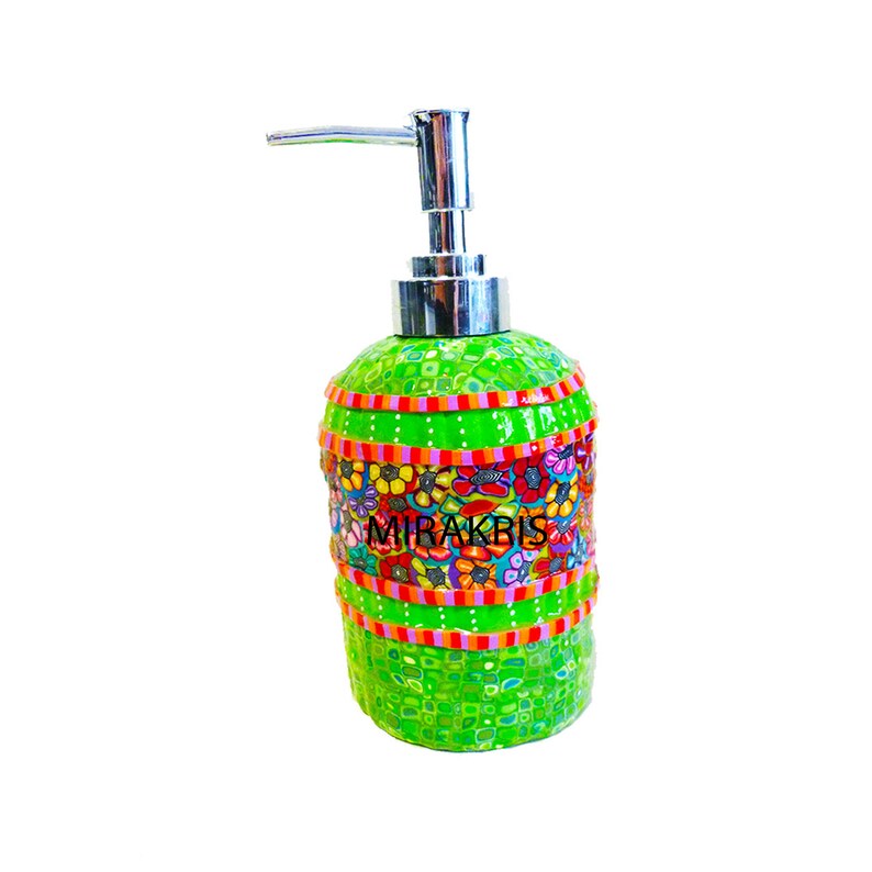 Green Liquid Hand Soap Dispenser Dish Soap Dispenser Etsy