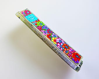 Outdoor Mezuzah Case: Lebendige handgefertigte Jejuda - auch für den Innenbereich