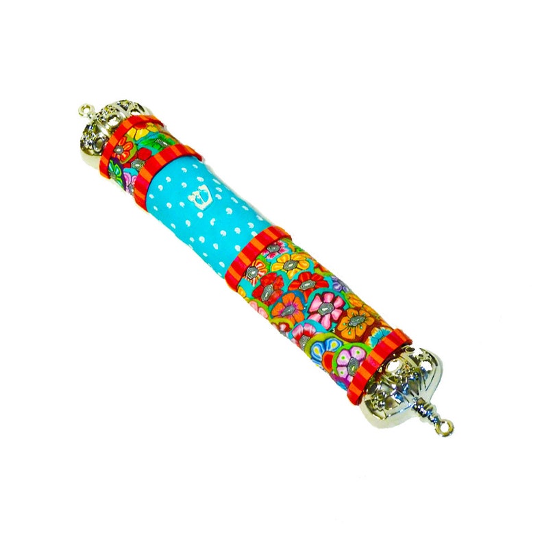 Stunning Mezuzah Cases: The Perfect Israeli Art Jewish Wedding Gift image 2