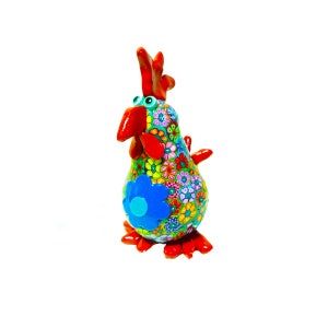 Chicken Sculpture, Chicken Figure, Chicken Decor, Collectible Chicken, Chicken Decoration, Chicken Art, Chicken, Whimsical Chicken