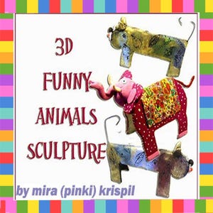 Polymer Clay Tutorial: Funny Animal Sculpture DIY (PDF)