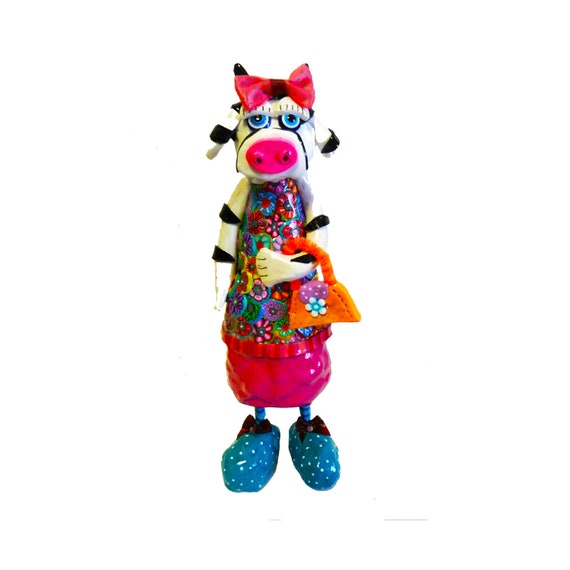 Cow Decor Kitchen decor Cow Gifts Cow sculpture Cow art Etsy