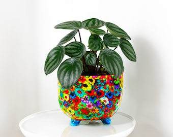 planter decoration, modern plant pot, Potted Succulents, Planter with legs, Plant pot holder
