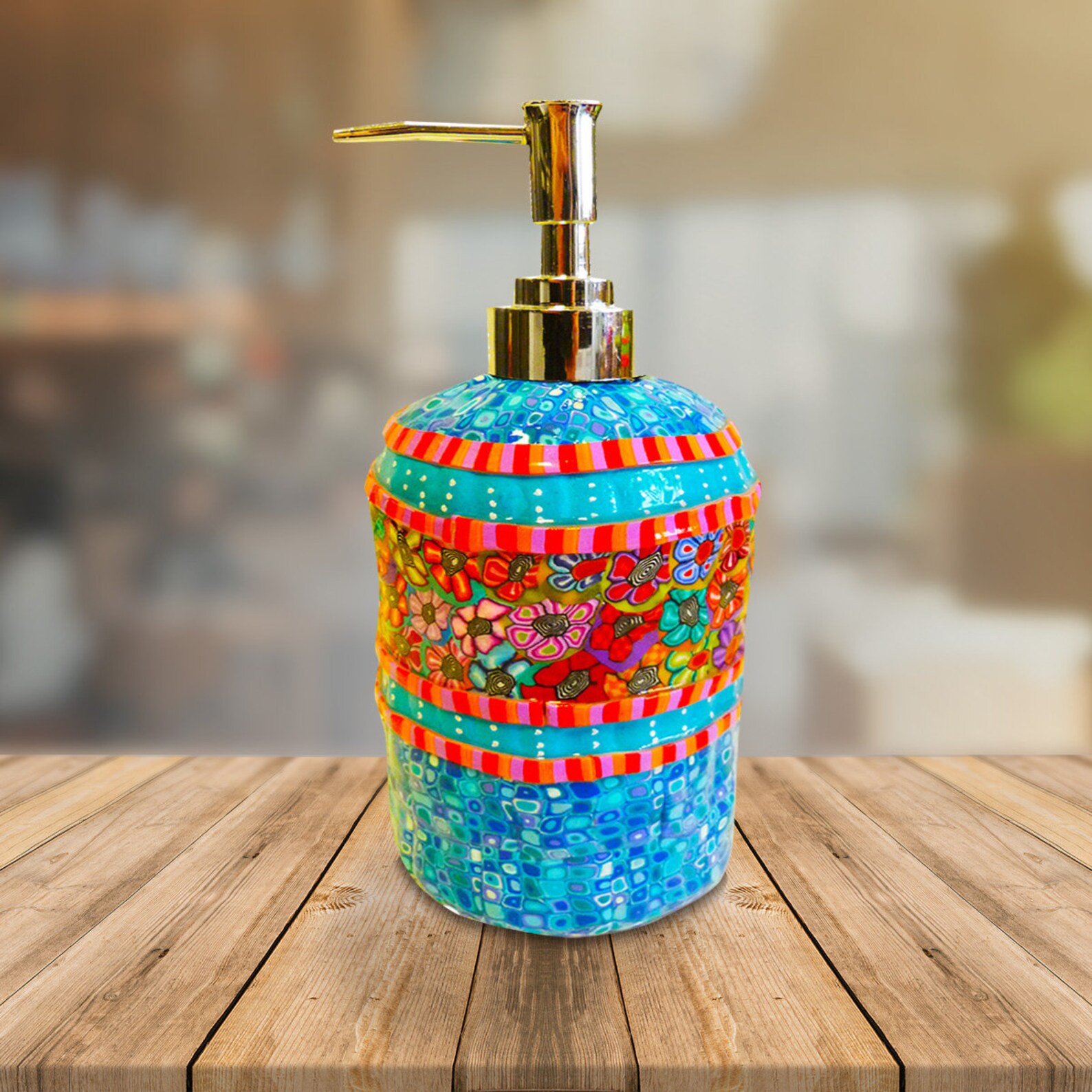 handmade soap dispenser