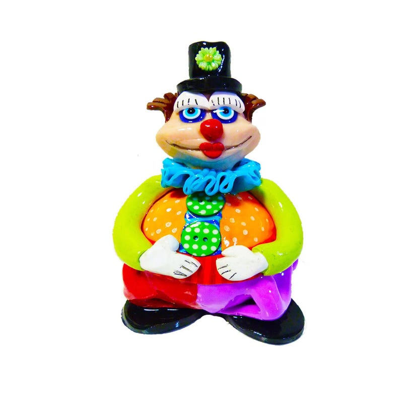 Clown Sculpture Craft Tutorial: Polymer Clay DIY (Printable PDF) image 5