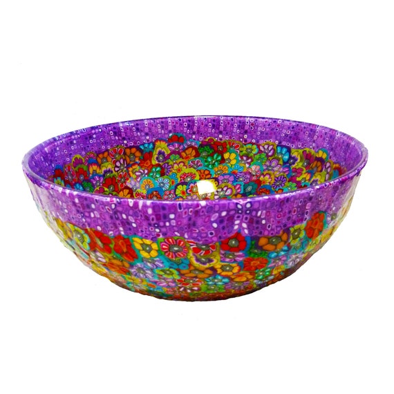 Unique Extra Large Bowl, Popcorn Bowl, Large Serving Bowl, Large