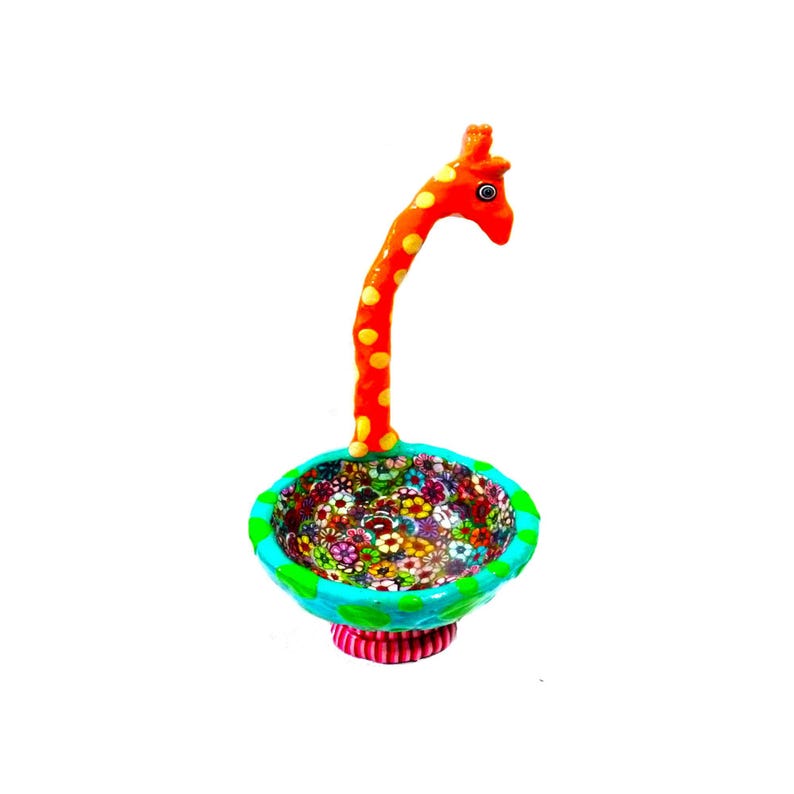 Giraffe Clay Sculpture diy Tutorial: Easy Steps, Colorful Photos - PDF Download image 7