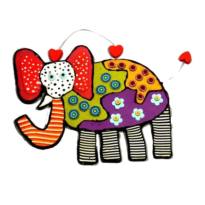 Tutorial en PDF de arcilla polimérica: Decoración de pared DIY imagen 4