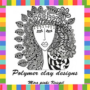 Tutorial en PDF de arcilla polimérica: Decoración de pared DIY imagen 9