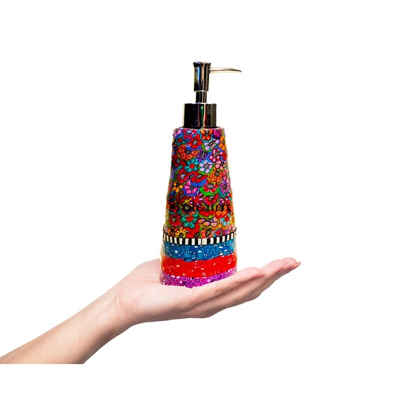 Colorful and Unique Liquid Hand Soap Dispenser Hand Wash - Etsy