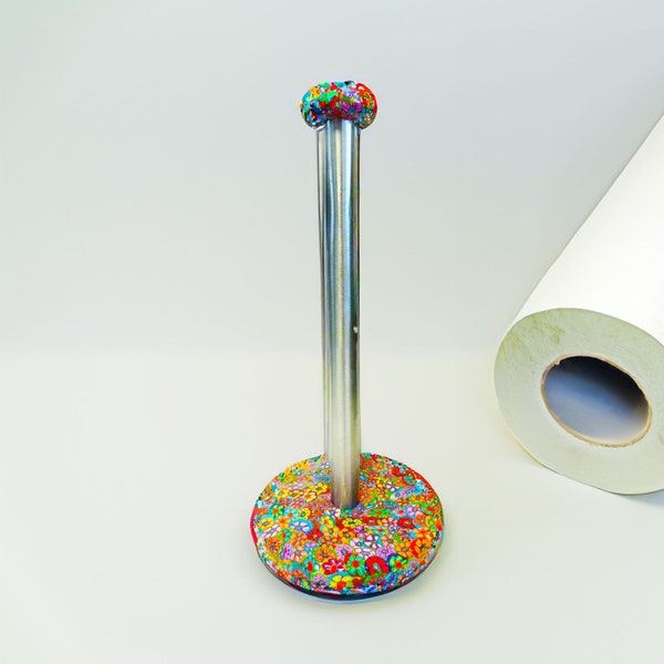 paper towel holder, paper towel holder standing metal