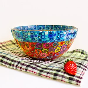 Colorful Serving Bowl For Cereal, Snack Bowl, Candy Bowl