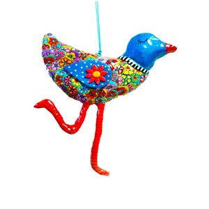 DIY Polymer Clay Bird Sculpture Tutorial (Easy Wall Decor PDF) image 6
