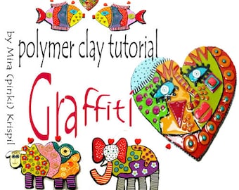 Polymer Clay PDF tutorial, Craft Instruction , DIY Tutorial