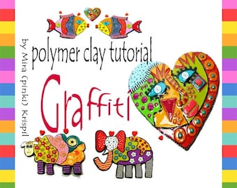 Polymer Clay PDF tutorial: DIY Wall Decoration