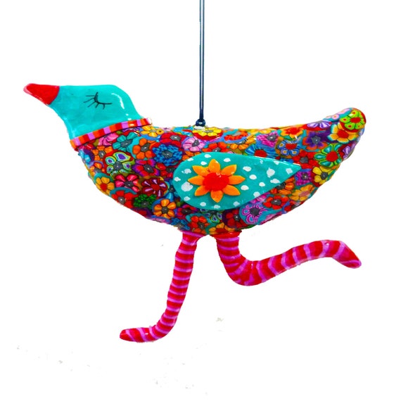 Colorful Bird Wall Decor Outdoor Bird Sculpture Wall Hanging Etsy