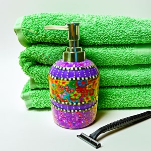 Eleganter Seifenspender aus Glas – modernes Badezimmeraccessoire und neues Zuhause Geschenk