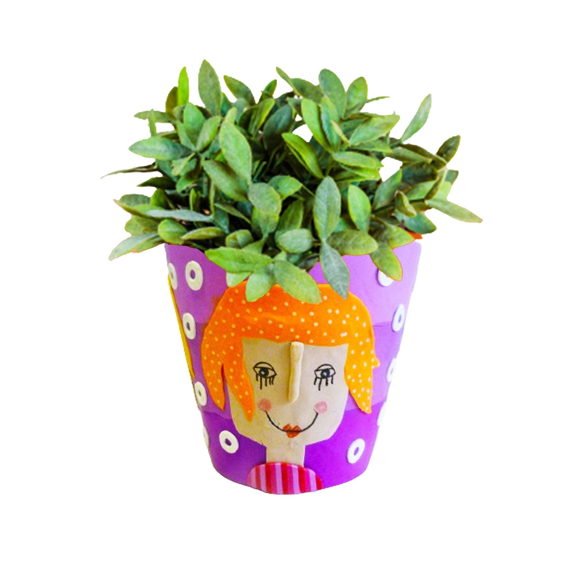 Handmade Ceramic Flower Pot: Whimsical Pottery Decor - Etsy