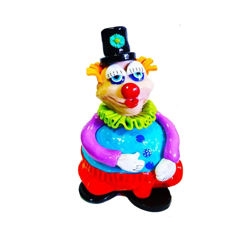 Clown Sculpture Craft Tutorial: Polymer Clay DIY (Printable PDF) image 6