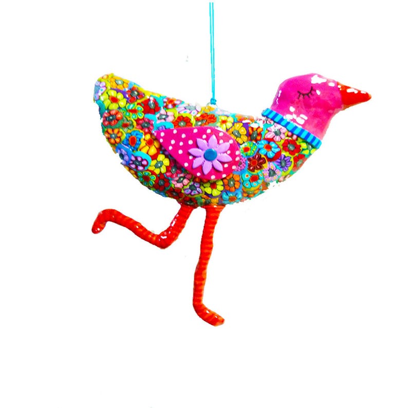 DIY Polymer Clay Bird Sculpture Tutorial (Easy Wall Decor PDF) image 5