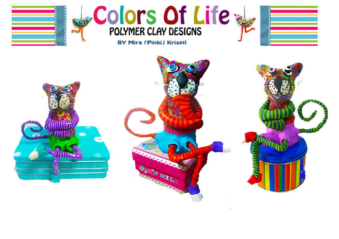 Polymer Clay PDF Tutorial Step by Step Tutorial DIY Tutorial - Etsy