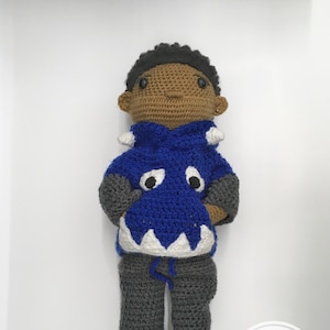 CROCHET PATTERN Lucas Doll image 1