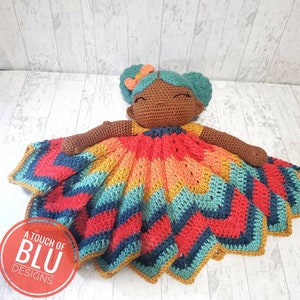 Cuddle Cutie w/ Bobble Stitch Bun - CROCHET PATTERN