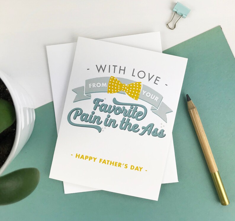 Handmade Funny Rude Father S Day Card For Mum Kiss My Card