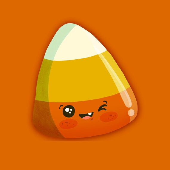 Cute Candy Sticker Illustrations