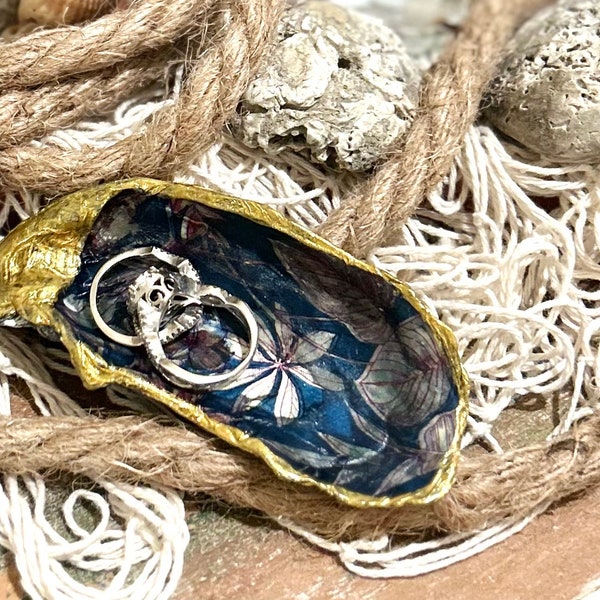 Porte-bijoux à huîtres personnalisé