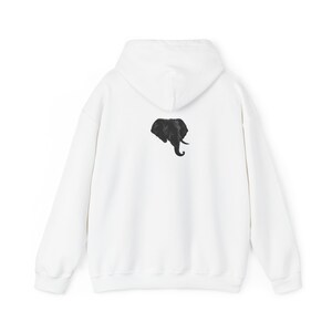 Swahili African elephant hoodie Design zdjęcie 9