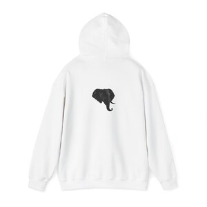 Swahili African elephant hoodie Design zdjęcie 10