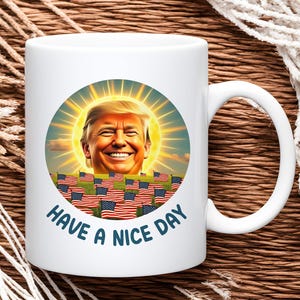 Funny Trump Mug, Trump Christmas Mug, Trump Coffee Mug, President Trump Gift, MAGA Mug, Republican Mug, Patriotic Gift, Christmas Gift Mug