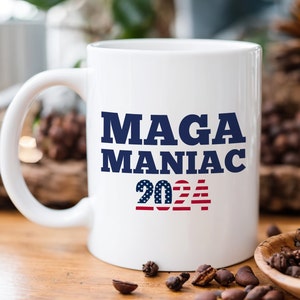 MAGA Mug, Trump 2024 Mug, Trump Coffee Mug, President Trump Gift, Make America Great Again, Republican Mug, Trump Patriotic Gift, USA Mug