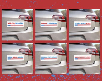 Trump Car Magnet, MAGA Bumper Sticker, Donald Trump Magnet, Trump Car Accessories, MAGA Car Accessories, Elect Trump, Trump Bumper Sticker