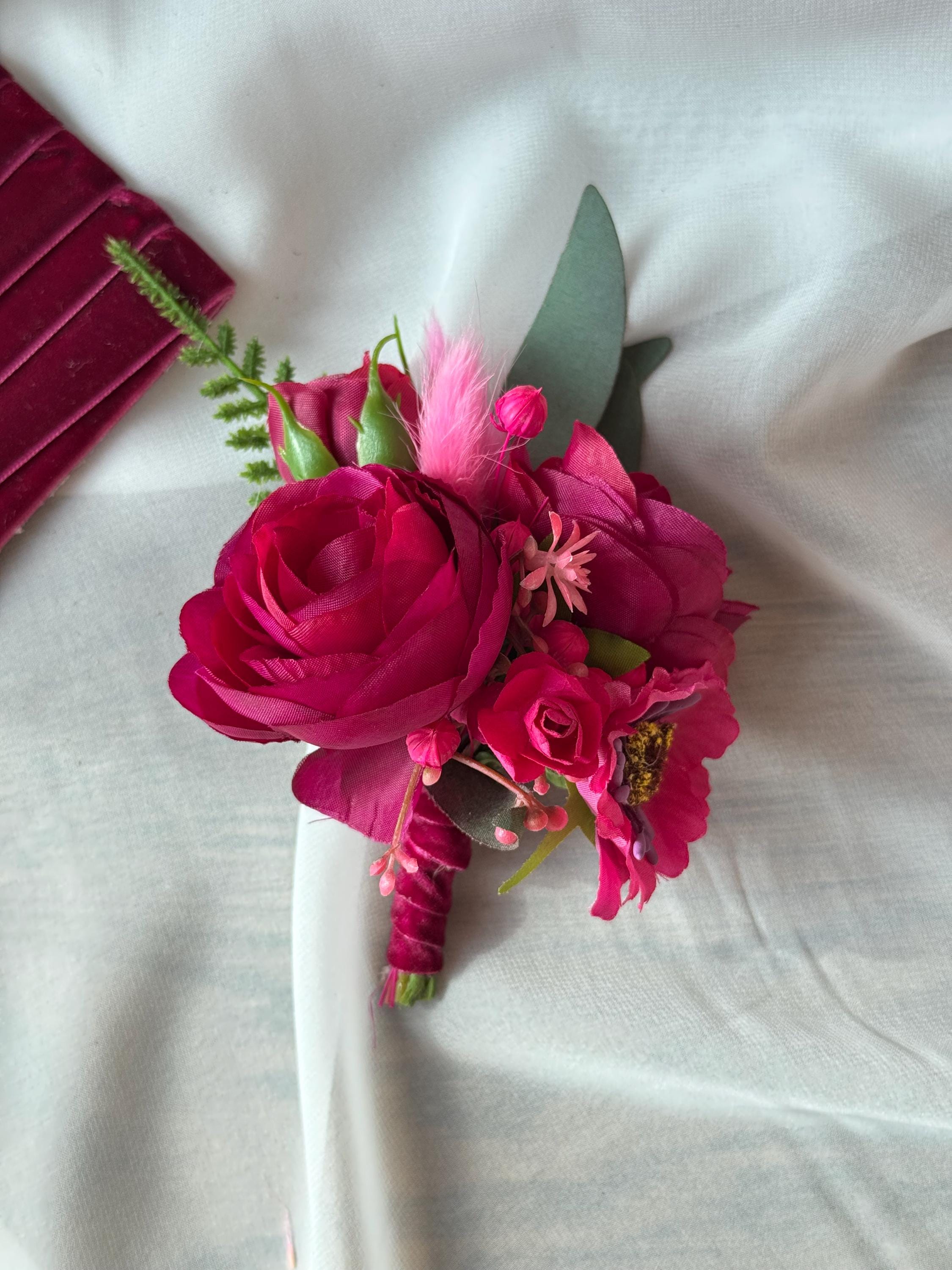 Hot Pink Bouquet for Prom