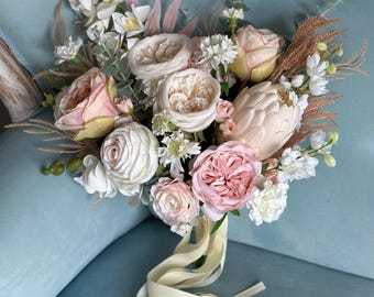 Bouquet Damigella D'onore Per Matrimonio Autunnale Bouquet Autunnale