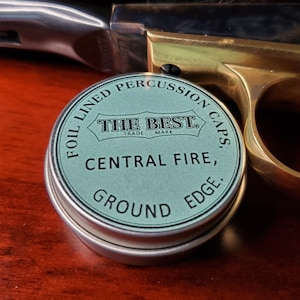 Percussion Cap Tin, Replica, The Best.
