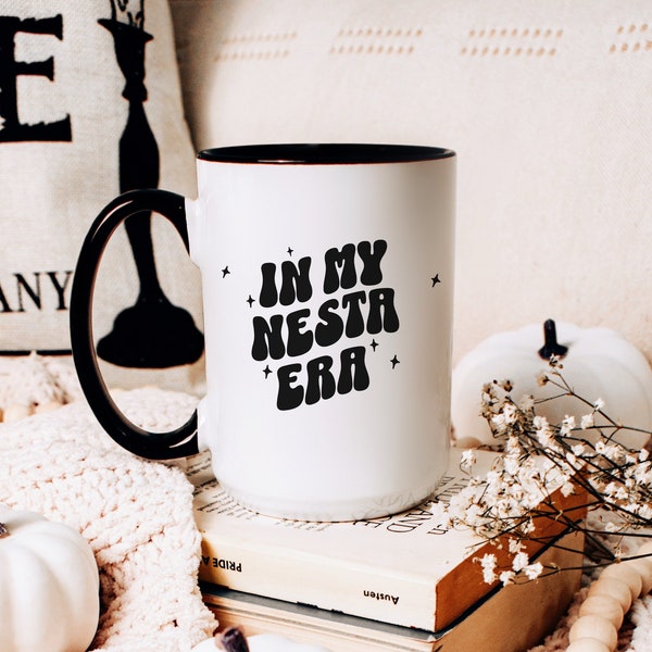 Bookish merch mug for acotar readers, Nesta ACOTAR Mug, booktok sjm merch,romance book merch mug Gift,Spooky Season mug,romance book