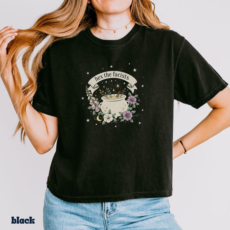 Social Justice Apparel Political Statement Shirt Activist Movement Clothing Resistance Fashion Expression Progressive Message Design Vintage Style Graphic Tee Cotton Quality Construction Boxy Fit Comfort Cropped Style Look Rally March