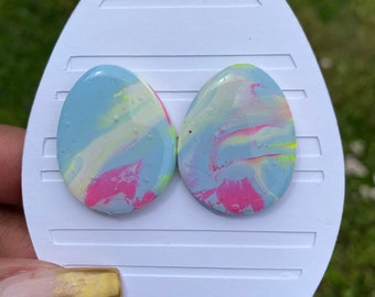 Easter Egg Studs Neon