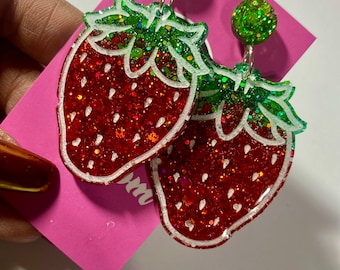 Strawberry Earrings