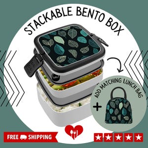 Bentobox, Japanse lunchbox, voedselcontainer, bento-lunchbox voor volwassenen, stapelbare bentobox, bento-snackbox, opbergdoos voor maaltijdbereiding