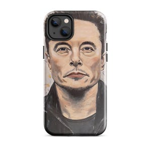 Elon Musk Original Art Tough Case for iPhone®